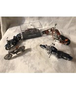 Miniature diecast Indian and Harley a lot of 5￼. - £35.24 GBP