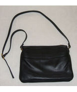 GIANI BERNINI Women&#39;s Black Faux Leather Purse Handbag with Shoulder Bel... - £23.77 GBP