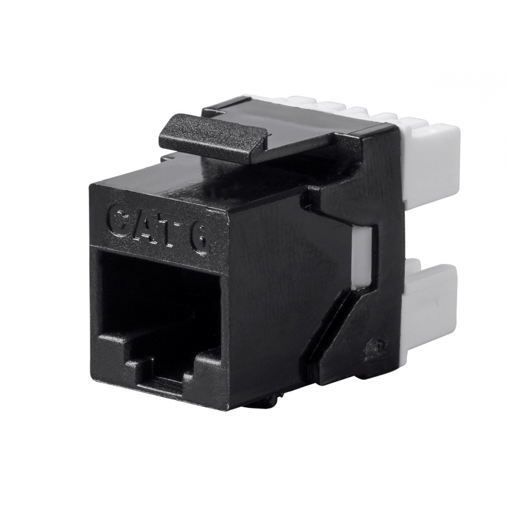 Monoprice 27548 MONOPRICE CAT6 RJ45 180-DEGREE DUAL IDC KEYSTONE FOR 22-... - $22.82