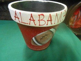Great Collectible..University Of Alabama.....Flower Pot - £12.37 GBP