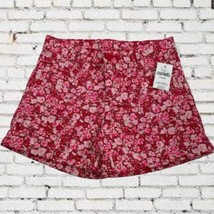 Gap Kids Spring/Summer Shorts Floral Red Pink Girls Size 5 - £11.00 GBP