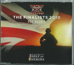 The X Factor Finalists - Heroes 2010 Cd One Direction, Cover Of David Bowie Song - $12.40