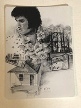 Elvis Presley Vintage Candid Photo Picture Elvis Photo Drawing EP3 - $12.86