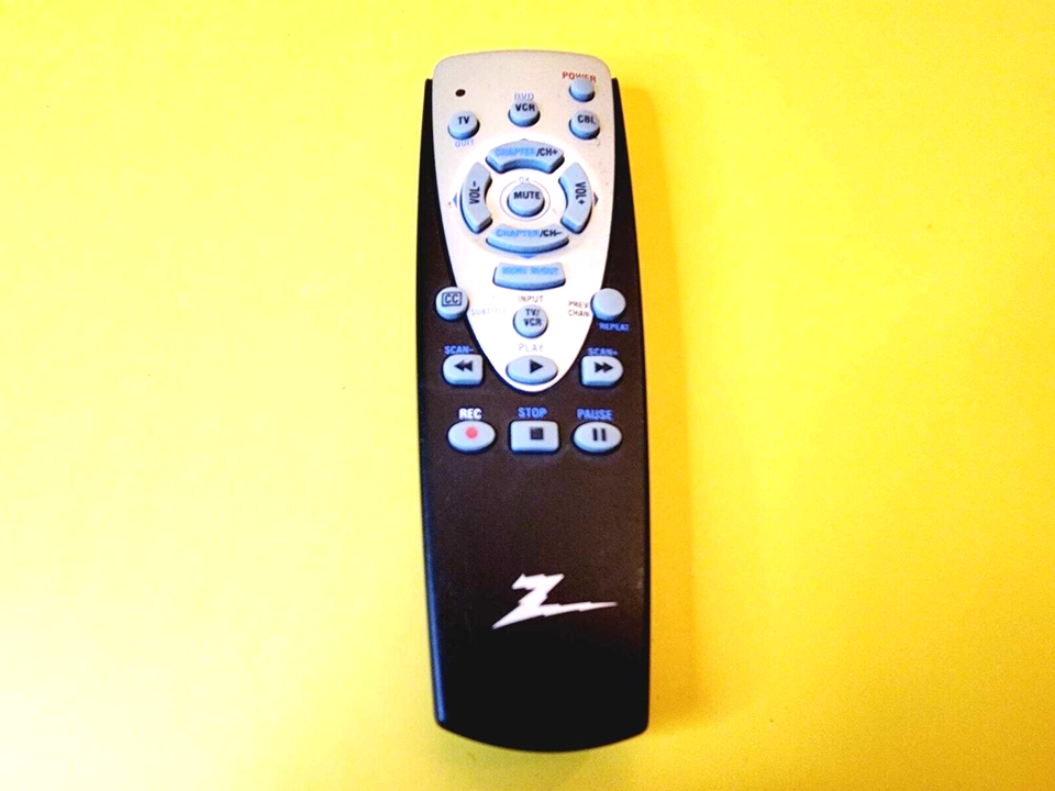 ZENITH UNIVERSAL TV REMOTE CONTROL ZN313 VCR CABLE BOX SATELLITE DVD INF... - $9.10