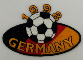 Germany Futbol Soccer Patch 1998 Flag Colors - $7.69