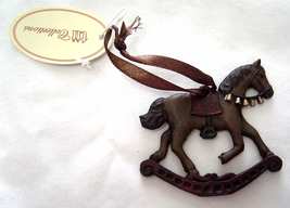  Rocking Horse Ornament Vintage Style - $9.99