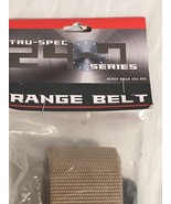 BRAND NEW TRU-SPEC DESERT TAN MEDIUM 24-7 SERIES NYLON WEBBING RANGE BELT - $52.35 CAD