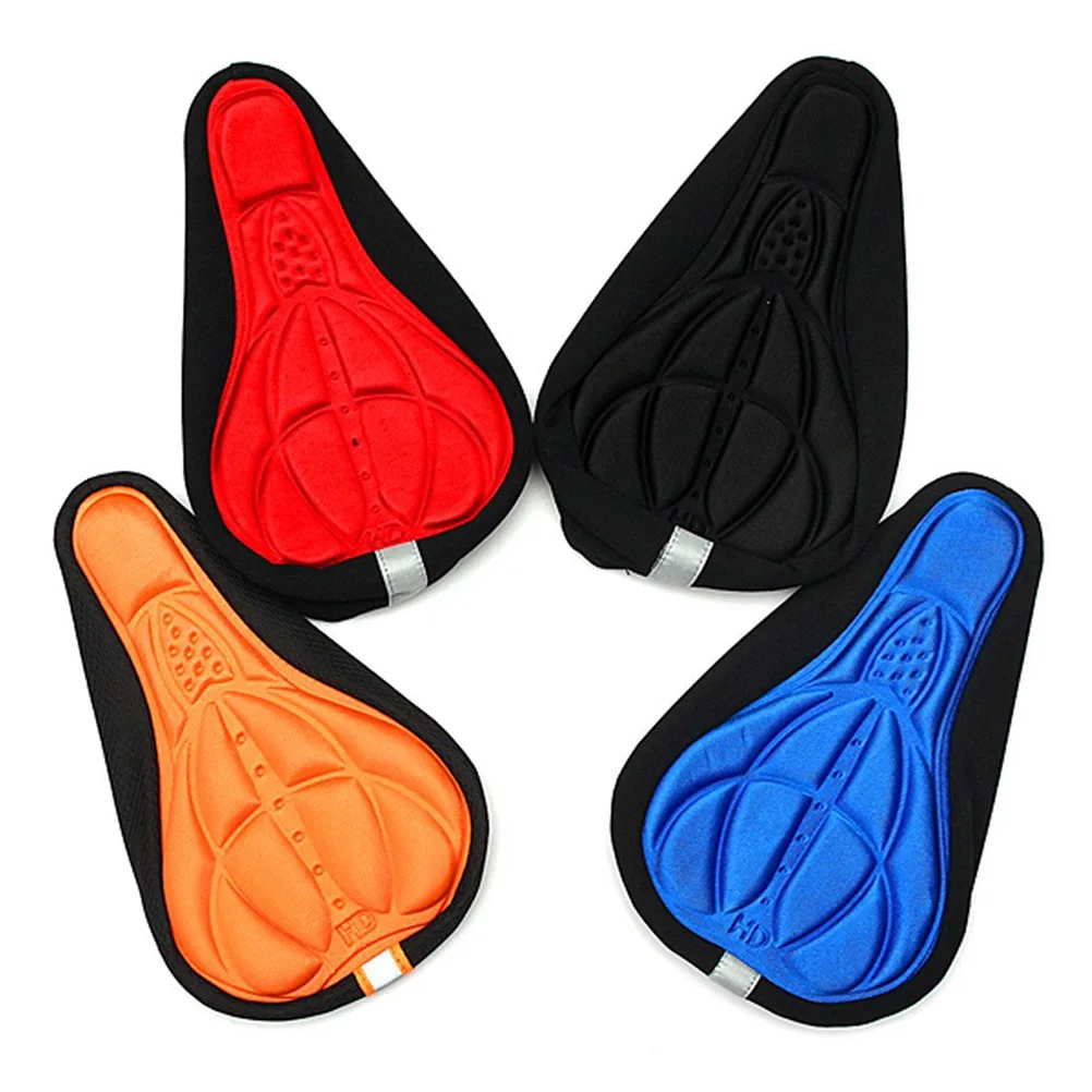 Cycle seat saddle pad soft bike saddle seat cover comfortable foam seat cushion cycling thumb200