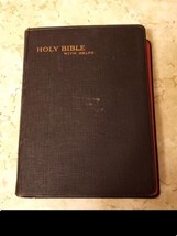 Holy Bible with Helps Authorised King James Version Self-Pronouncing - £7.11 GBP