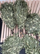 Sauna 15 ECO sauna brooms - 5 oak - 5 birch -5 Eucalyptus Leaves Whisk for Spa V - £155.87 GBP