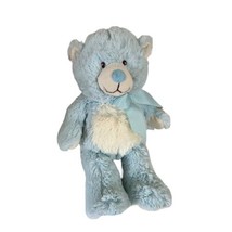 Baby Ganz My First Teddy Blue Plush Bear Stuffed Animal - £9.90 GBP