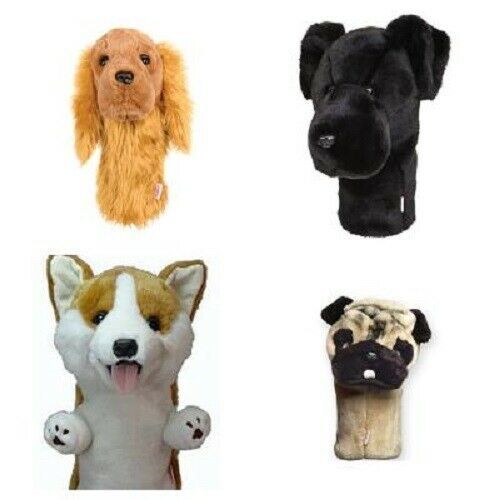 Primary image for Daphne Golf Driver Headcover. Cat or Dog. Fits all Driver Head Sizes. Corgi, Pug