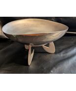 1960 Fonte Aluminium Centerpiece Bol Noyer Base B &amp; B Souvenir Atomique 11 - €97,96 EUR