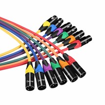 Xlr Patch Cable, Devinal 10 Foot Mic Cable, 3 Pin Female To Female Xlr 6 Colored - $64.93