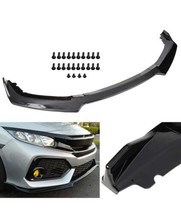 OCPTY 3PCS Glossy Black Car Front Bumper Spoiler Lip fit for 2016-2019 f... - £68.04 GBP