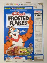 1990 MT Cereal Box KELLOGG&#39;S Frosted Flakes TALESPIN Baloo [Y156k9] - $52.80