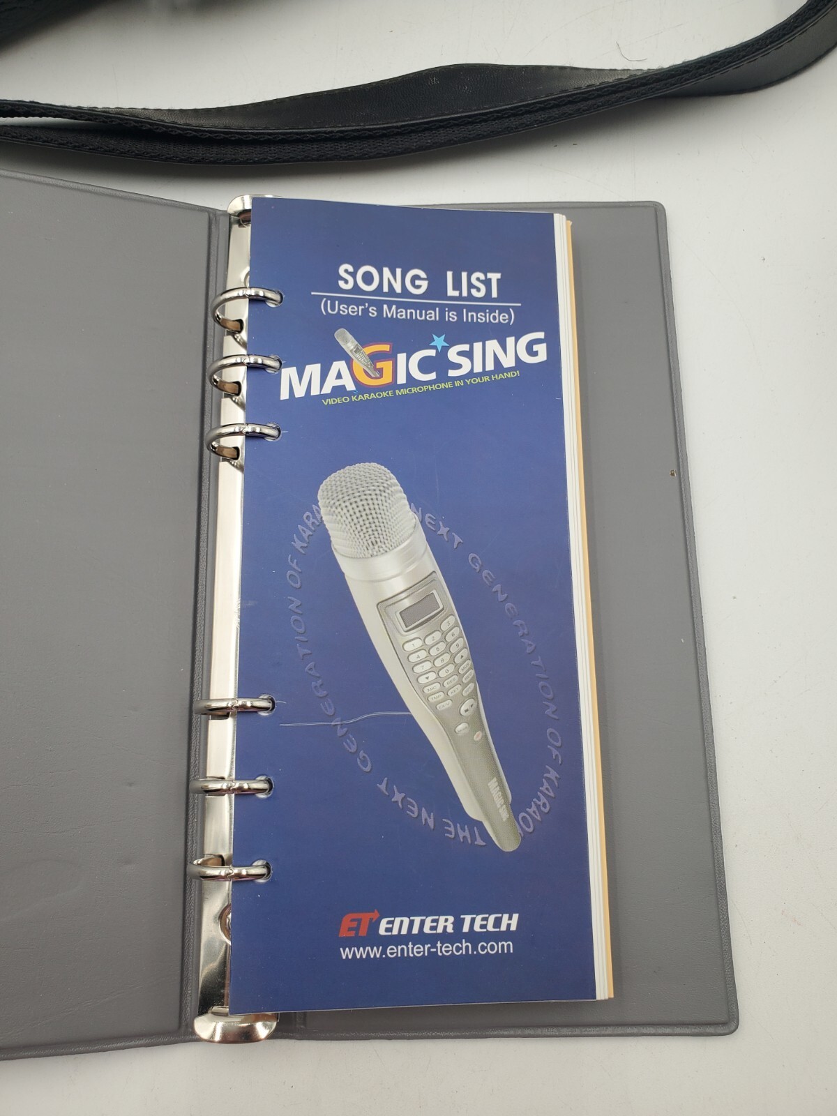 Magic Sing ED-8000 Karaoke Mic Microphone W/Case Cables Manual Book POWERS ON Item image 10