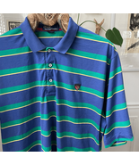 Vintage Polo Ralph Lauren Blue Green Yellow Polo Golf Short XL - $31.74 CAD