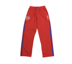 New Adidas NBA Authentics Detroit Pistons Basketball Team Issued Pants Red XL +2 - £62.67 GBP