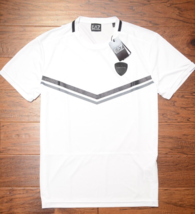 Emporio Armani EA7 $145 Men&#39;s White Dynamic Athlete Jersey Tee T-Shirt 2XL - £56.79 GBP