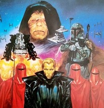 1996 Star Wars Art Print Dave Dorman Dark Empire Bad Guys Montage DWLL3C - $29.99