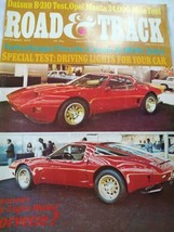 Road &amp; Track Dec 1973, Mid-Engine Corvette, Datsun B-210, Opel Manta, BMW 2002 - £3.90 GBP