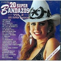 20 Super Bandazos Los super Clasicos Vol 2 CD - £3.95 GBP