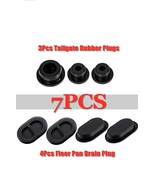 7X Tailgate Plugs Floor Drain Rubber Cover Kit for Jeep Wrangler JK 07-1... - $9.90