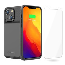 Battery Case For Iphone 13&amp;13Pro, Real 7000Mah Ultra-Slim Battery Charging Case  - £48.97 GBP