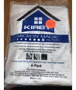 KIRBY Micron Magic HEPA Filter Vacuum Bags F-Style &amp; Twist Style 6 Pack - £11.60 GBP