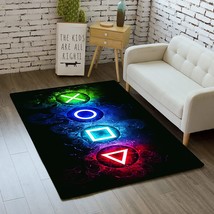 Gaming Area Rugs For Boys Cool Game Style Bedroom, Gamer Rug Boys Room Decor, - £28.76 GBP