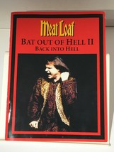 Meatloaf Bat Out of Hell II Back into Hell Folio Pamphlet 1993 Neverland... - £18.26 GBP