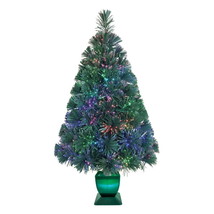 Prelit LED Fiber Optic Spruce Artificial Christmas Tree, 32&#39;&#39;, Green - $35.10