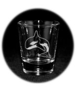 Hip Flask Plus 2oz Orca Great White Whale shot glass - Wild Life - £11.72 GBP