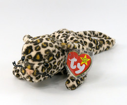 Ty Beanie Babies &quot;Freckles&quot; Leopord 1996 Style 4066 Errors Tag With Prot... - £7.80 GBP