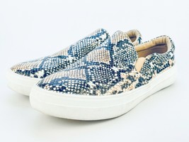 Matisse Harry Slip On Sneakers Womens 11 M Animal Snake Skin Print Shoes - £17.35 GBP