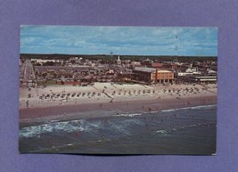 Vintage Postcard 1969 Aerial View  Pavilion Myrtle Beach SC 1960s - $3.99