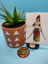 Fairy Tail - Erza Scarlet (Battle Pose) - Waterproof Anime Vinyl Sticker... - £4.68 GBP