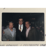 1989 Steve Allen Mel Torme &amp; Jack Carter Photo Transparency Slide 35mm - $9.49