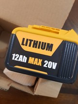 2 Pack 12Ah Max 20V for DEWALT Tools Li-Ion Battery - $94.85