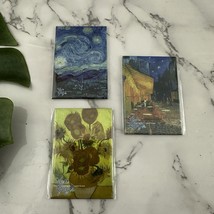 Van Gogh Art Fridge Magnets Lot of 3 Impressionist Paintings New Starry ... - $333.43 MXN