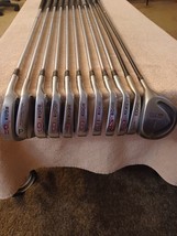 Tz Golf - Vintage 1989 Ben Hogan Edge Forged Iron Driver, 1 Iron, 3-SW Set, Bag - £182.86 GBP