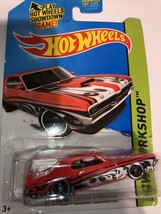 2014 Hot Wheels #219 HW Workshop-Heat Fleet &#39;69 MERCURY COUGAR ELIMINATO... - £2.04 GBP