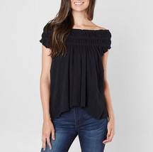 Free People Womens Tank Top Coconut Smock Black Size Xs OB819473 - £35.53 GBP