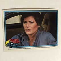 Knight Rider Trading Card 1982  #51 Patricia McPherson - $1.97