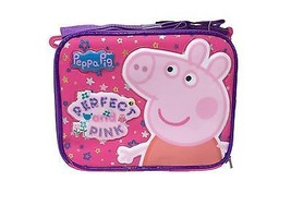 Nickelodeon - Peppa Pig Mittagessen - PERFEKT &amp; Pink isoliert Schule Lunchbox - £11.22 GBP