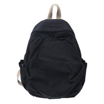 HOCODO New Canvas Backpack Solid Color Casual Women&#39;s Backpack High Quality Trav - £42.20 GBP