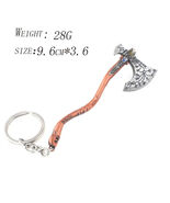 God of War 4 Kratos Keychains Cratos Leviathan Axe ax model vintage Gift... - $107.36 MXN