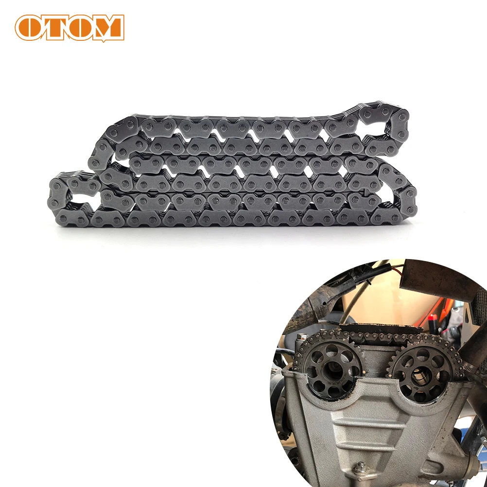 OTOM Motorcycle Chain Set Motorbike Engine Accessories Cam Timing Chain 110 Link - £33.89 GBP