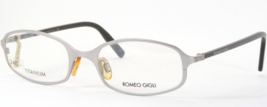 Romeo Gigli RG205 002 Argent Unique Rare Lunettes Titane 50-19-135mm Italie - £101.63 GBP